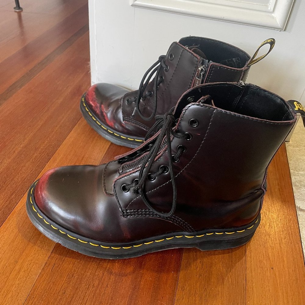 Dr. Martens, Doc Martens - US Women's 10 - Cherry Red Arcadia